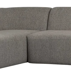 L Sofa im Skandi Design in Grau Chenille - Grandessa^Wohnen Discount