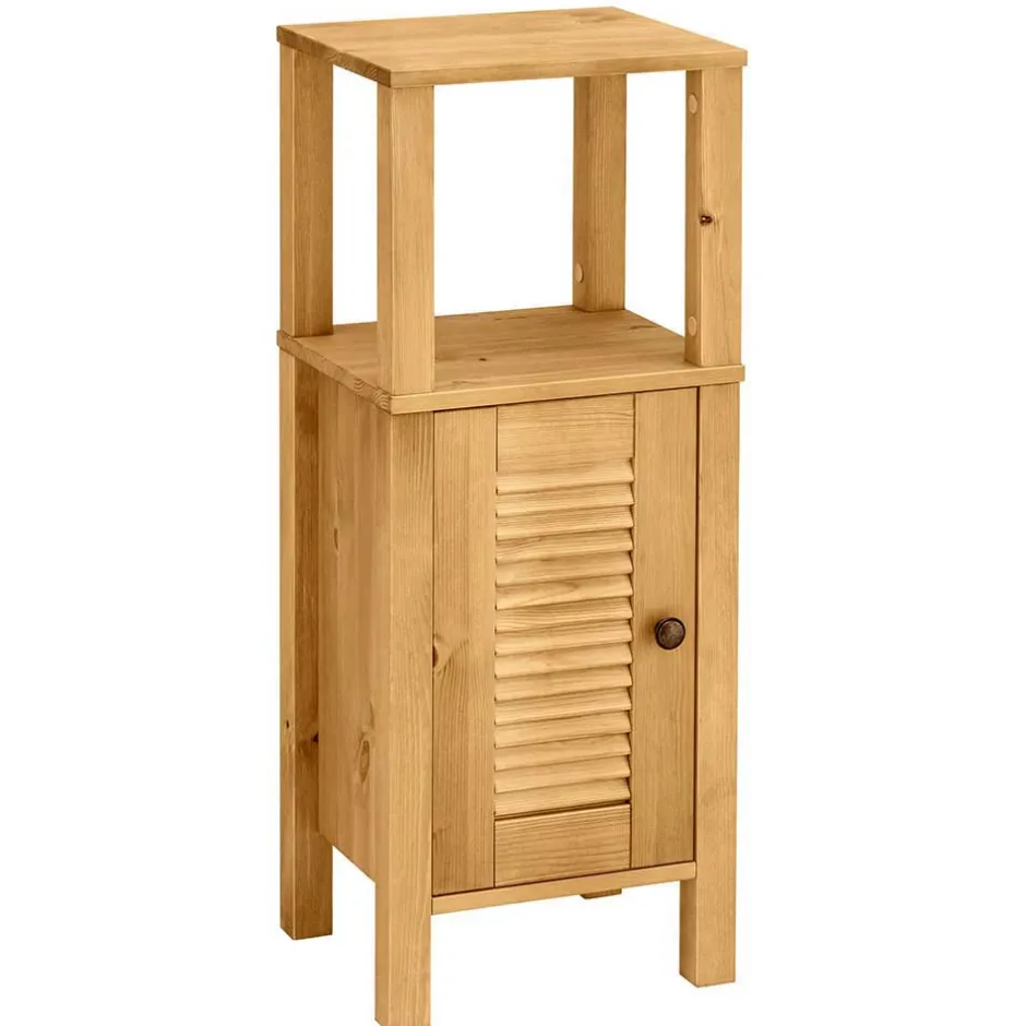 Wohnen Landhaus Badmöbel aus Massivholz - Zavieca (vierteilig)