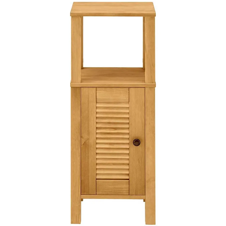 Wohnen Landhaus Badmöbel aus Massivholz - Zavieca (vierteilig)