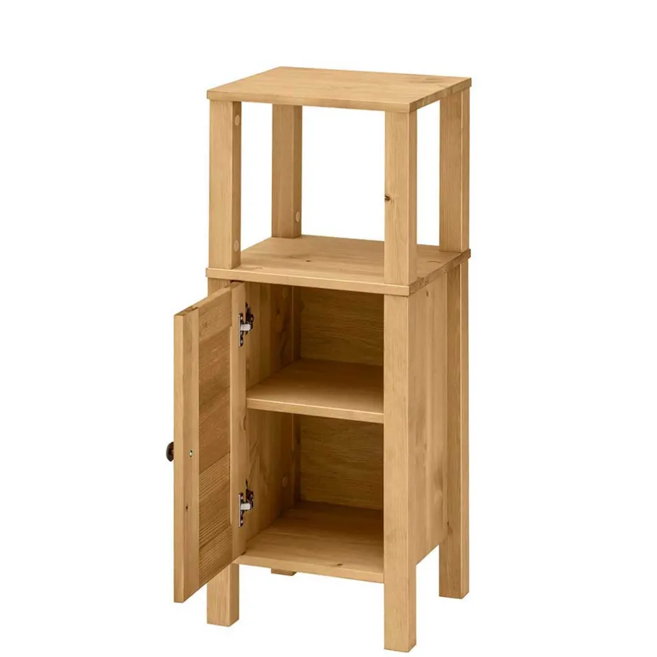 Wohnen Landhaus Badmöbel aus Massivholz - Zavieca (vierteilig)