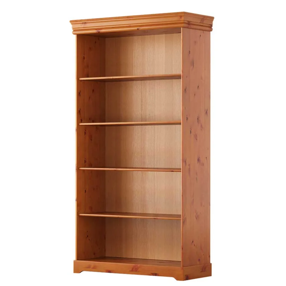 Landhaus Bücherregal aus Kiefer Massivholz - Lusanne^Wohnen New