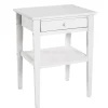 Landhaus Beistelltisch mit Schublade & Ablage - Spiritov^Wohnen Clearance