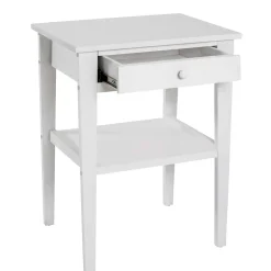 Landhaus Beistelltisch mit Schublade & Ablage - Spiritov^Wohnen Clearance