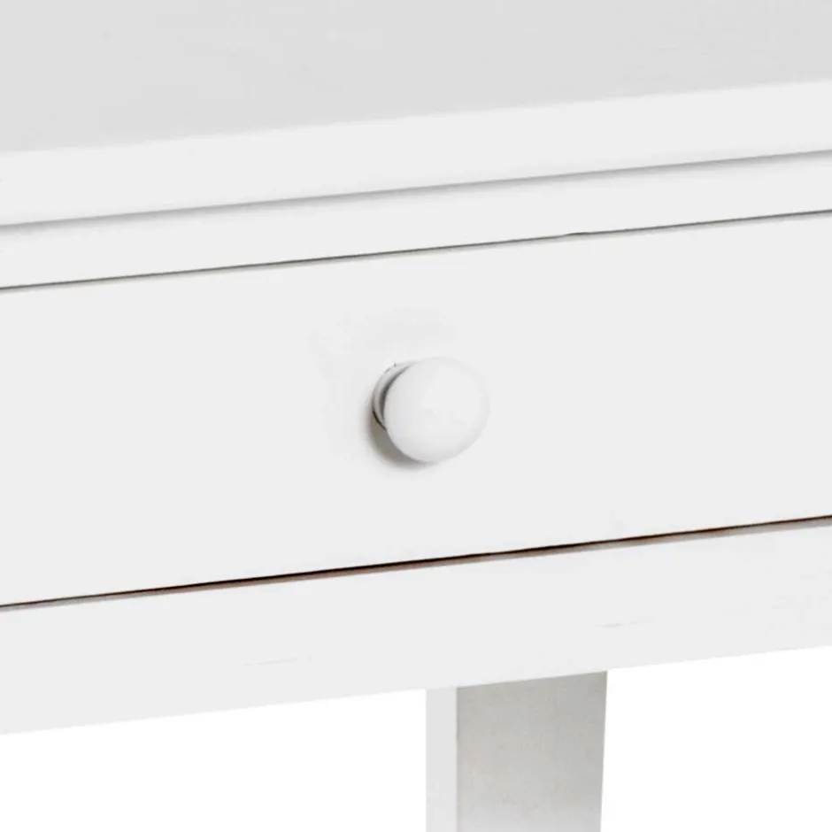 Landhaus Beistelltisch mit Schublade & Ablage - Spiritov^Wohnen Clearance