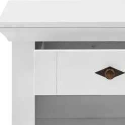 Landhaus Bett mit Kopf- und Fußteil - Mira^Wohnen