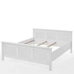 Landhaus Bett mit Kopf- und Fußteil - Mira^Wohnen