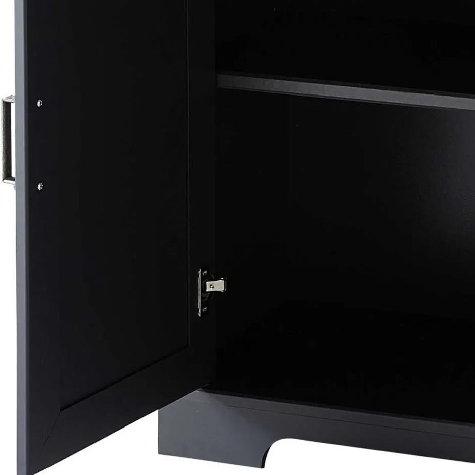 Landhaus Büro Aktenschrank in Grau & Eiche NB - Joe^Wohnen Online