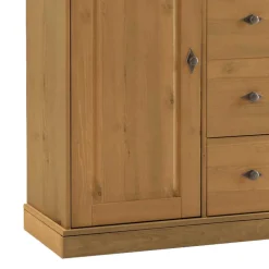 Landhaus Brotschrank Piatra aus Kiefer teilmassiv^Wohnen Outlet