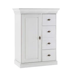 Landhaus Brotschrank Satumare in Weiß^Wohnen Online