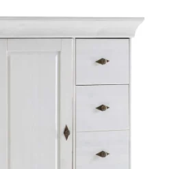 Landhaus Brotschrank Satumare in Weiß^Wohnen Online