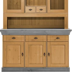 Landhaus Buffetschrank aus Massivholz zweifarbig - Eshelas^Wohnen Clearance