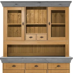 Landhaus Buffetschrank aus Massivholz zweifarbig - Eshelas^Wohnen Clearance