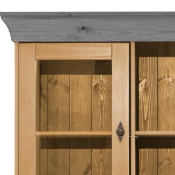 Landhaus Buffetschrank aus Massivholz zweifarbig - Eshelas^Wohnen Clearance