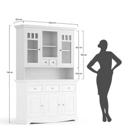 Wohnen Landhaus Buffetschrank aus Kiefer - Manipur