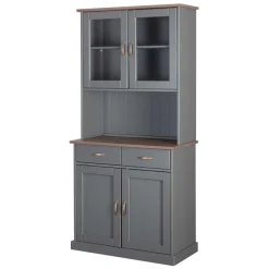 Landhaus Buffetschrank in Grau & Braun - Nepplan^Wohnen Online