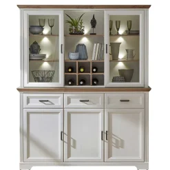 Wohnen Landhaus Buffetschrank mit Beleuchtung - Sinolita