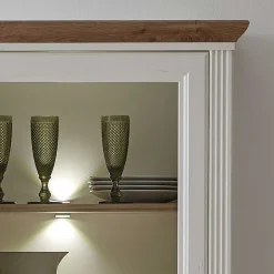 Wohnen Landhaus Buffetschrank mit Beleuchtung - Sinolita