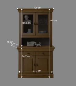 Landhaus Buffetschrank Piatra aus Kiefer^Wohnen