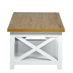 Landhaus Couchtisch mit Ablagboden - Ristina^Wohnen Clearance