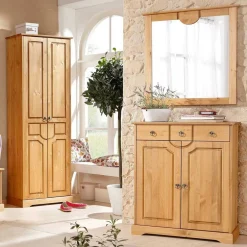 Wohnen Landhaus Dieleneinrichtung Möbel Set - Edranov (dreiteilig)