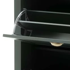 Wohnen Landhaus Dielenmöbel in Dunkelgrün - Niestov (fünfteilig)