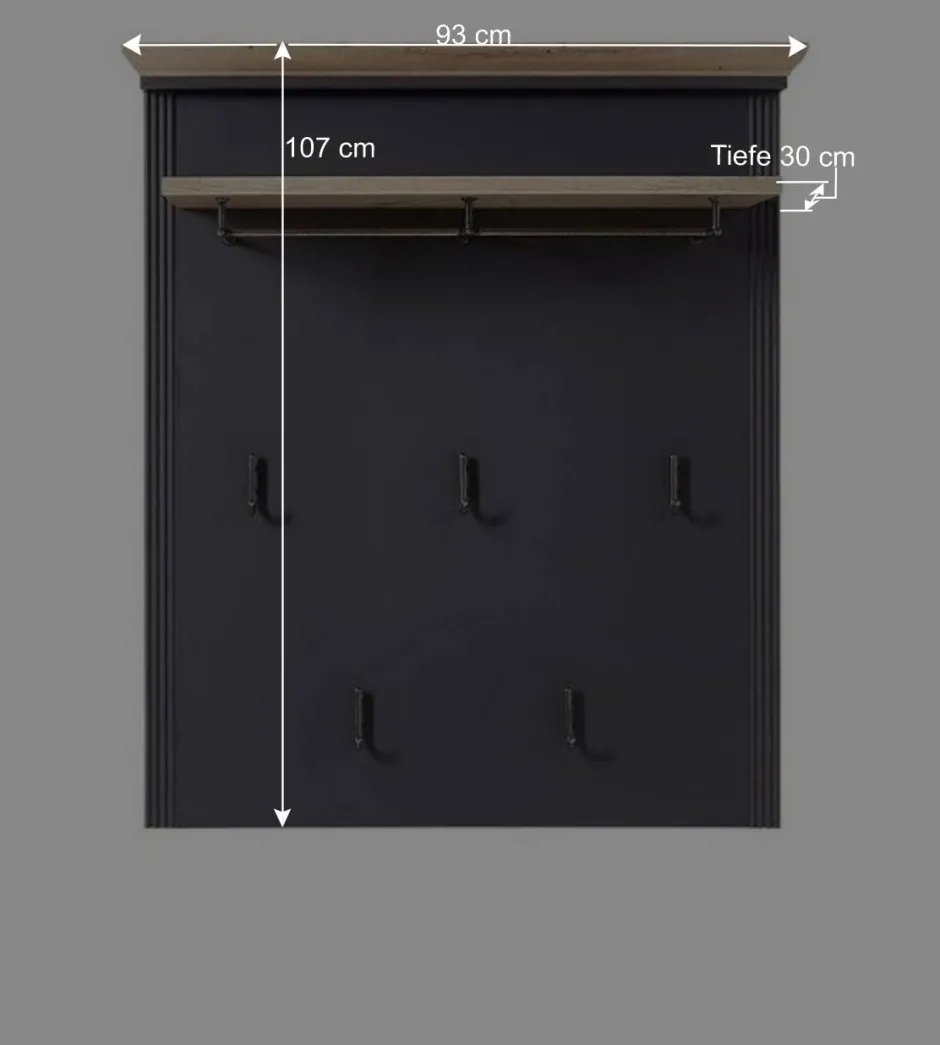 Wohnen Landhaus Dielenmöbel Kombi Set - Thumbs (fünfteilig)