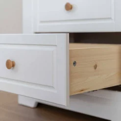 Wohnen Landhaus Dielenmöbel Set aus Kiefer - Saluts (vierteilig)