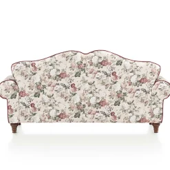 Landhaus Dreisitzer Sofa mit Blumen - Baonga^Wohnen Hot