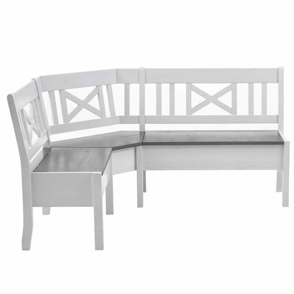 Landhaus Eckbank Yoan mit Stauraum^Wohnen Sale