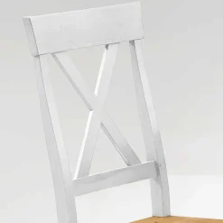 Wohnen Landhaus Essgruppe Sibiuta in Weiß Kiefer massiv (vierteilig)