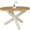 Wohnen Landhaus Esstisch Drolivio mit Tischplatte rund