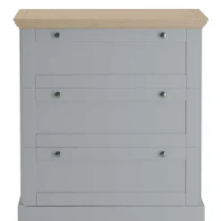 Landhaus Flurkommode in Grau mit Eiche - Rino^Wohnen Hot