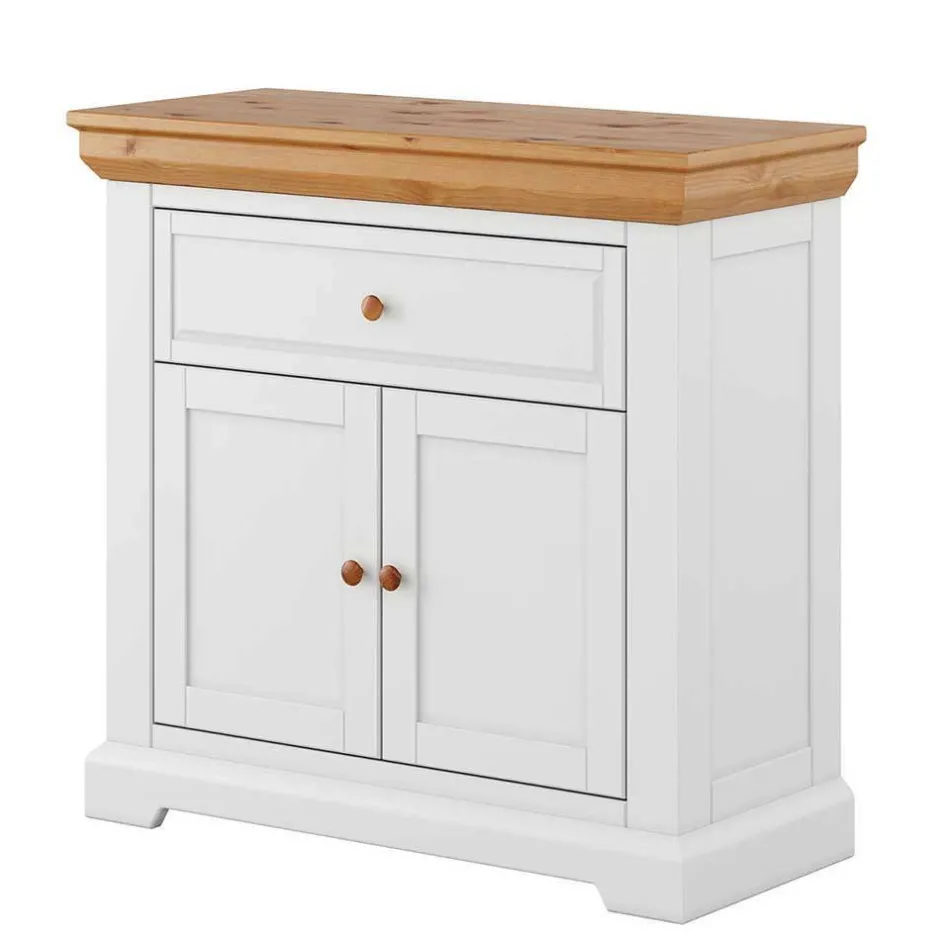 Landhaus Flurmöbel Set aus Kiefer - Saluts (dreiteilig)^Wohnen New