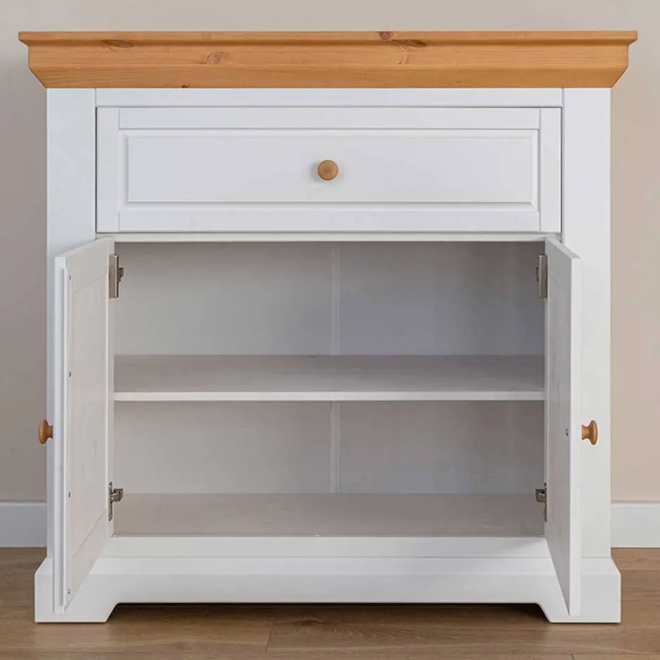 Landhaus Flurmöbel Set aus Kiefer - Saluts (dreiteilig)^Wohnen New