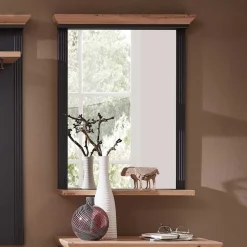 Landhaus Flurspiegel in Dunkelgrau - Thumbs^Wohnen Online