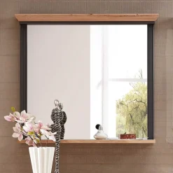 Landhaus Flurspiegel in Dunkelgrau - Thumbs^Wohnen Online