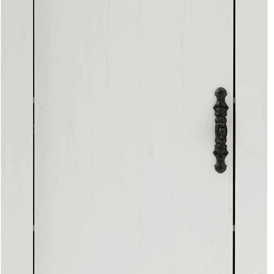 Landhaus Garderoben Möbel zweifarbig - Nedita (dreiteilig)^Wohnen