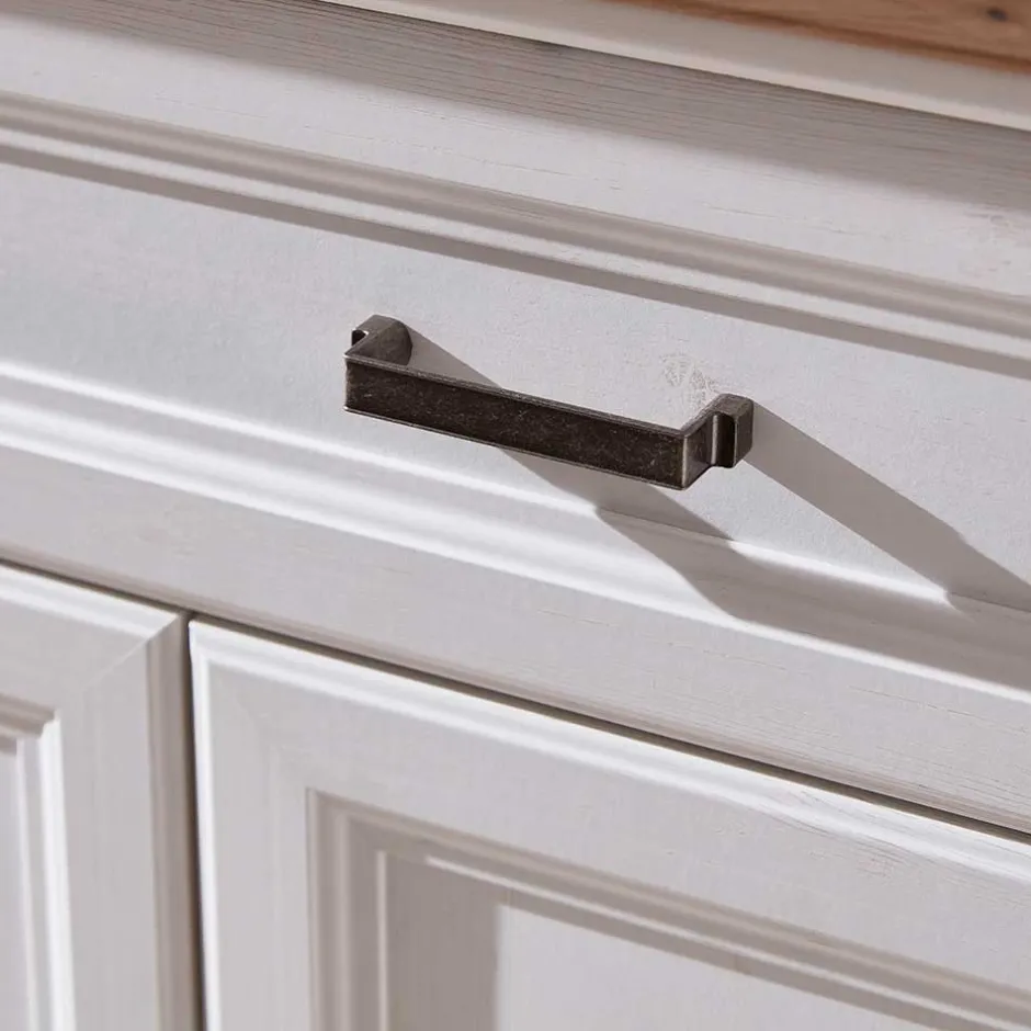 Wohnen Landhaus Garderoben Set mit 2 Paneelen - Nurelcas I (vierteilig)