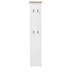 Wohnen Landhaus Garderoben Set mit 2 Paneelen - Nurelcas I (vierteilig)