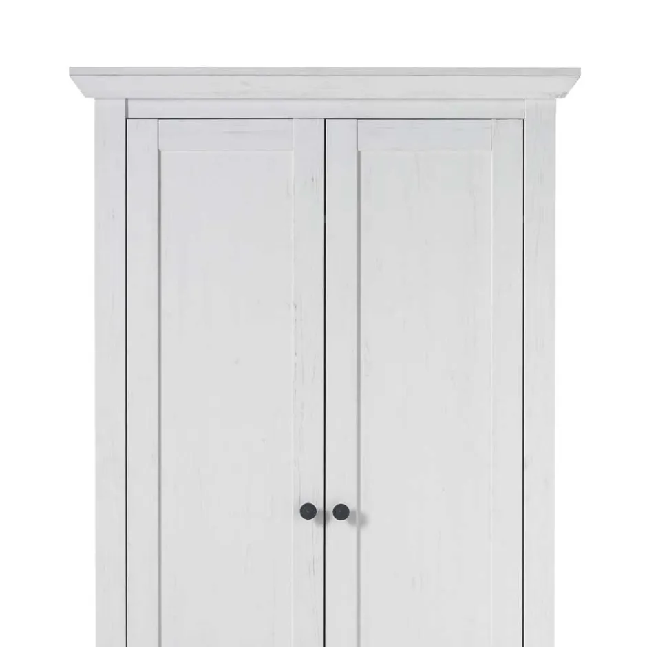 Landhaus Garderoben-Schrank in Weiß - Chelles^Wohnen Sale