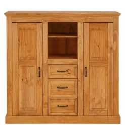 Landhaus Highboard aus Kiefer Massivholz - Major^Wohnen Hot