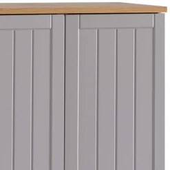 Landhaus Highboard fürs Bad 4-türig - Benja^Wohnen Outlet