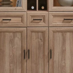 Wohnen Landhaus Highboard mit LED Beleuchtung - Barack