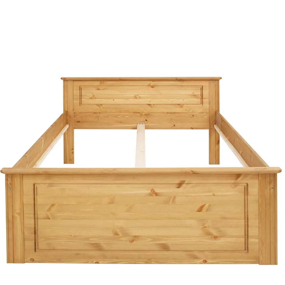 Wohnen Landhaus Holzbett & Nachttische - Imressa (dreiteilig)