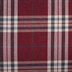 Landhaus Küchensofa in Rot mit Kariert Muster - Matieu^Wohnen Outlet