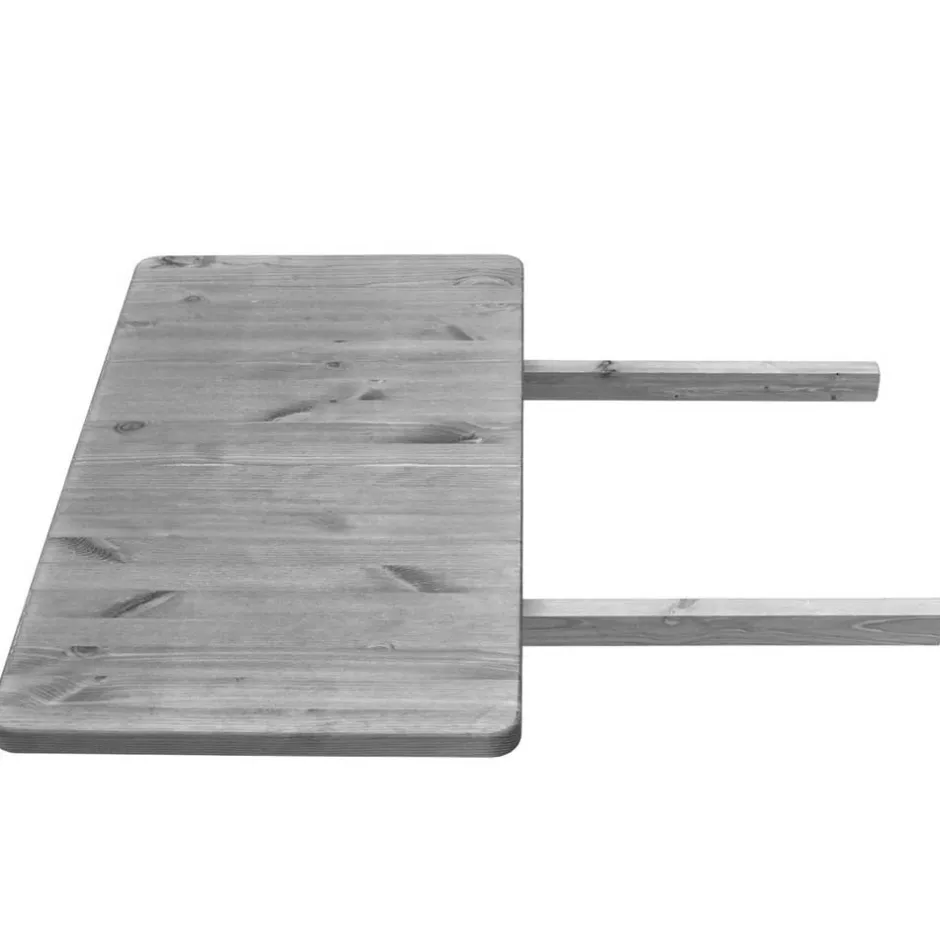 Wohnen Landhaus Küchentisch in Grau & Kiefer Lauge - Viensta