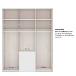 Landhaus Kleiderschrank in Graugrün - Rajavo^Wohnen Clearance