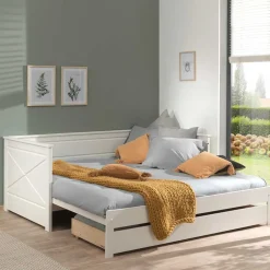 Wohnen Landhaus Kojenbett zum Ausziehen - Tradora