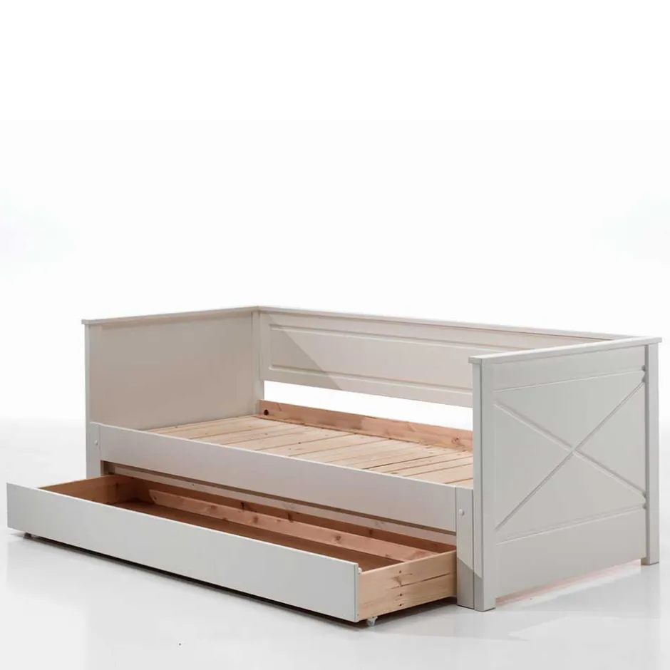 Wohnen Landhaus Kojenbett zum Ausziehen - Tradora