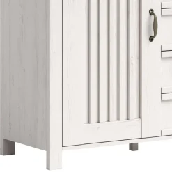 Landhaus Kombi-Kommode in Weiß - Malvissa^Wohnen Clearance